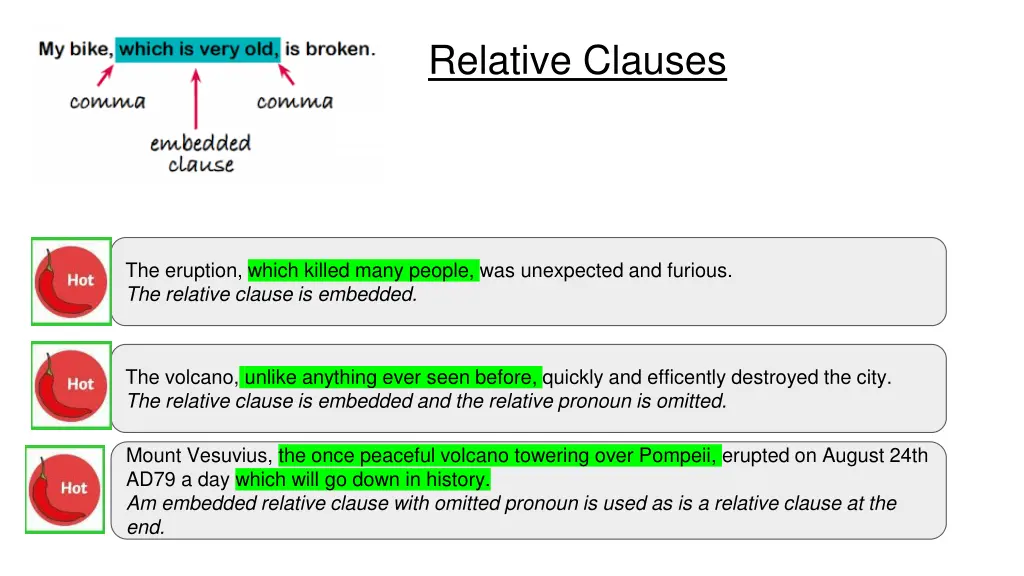 relative clauses