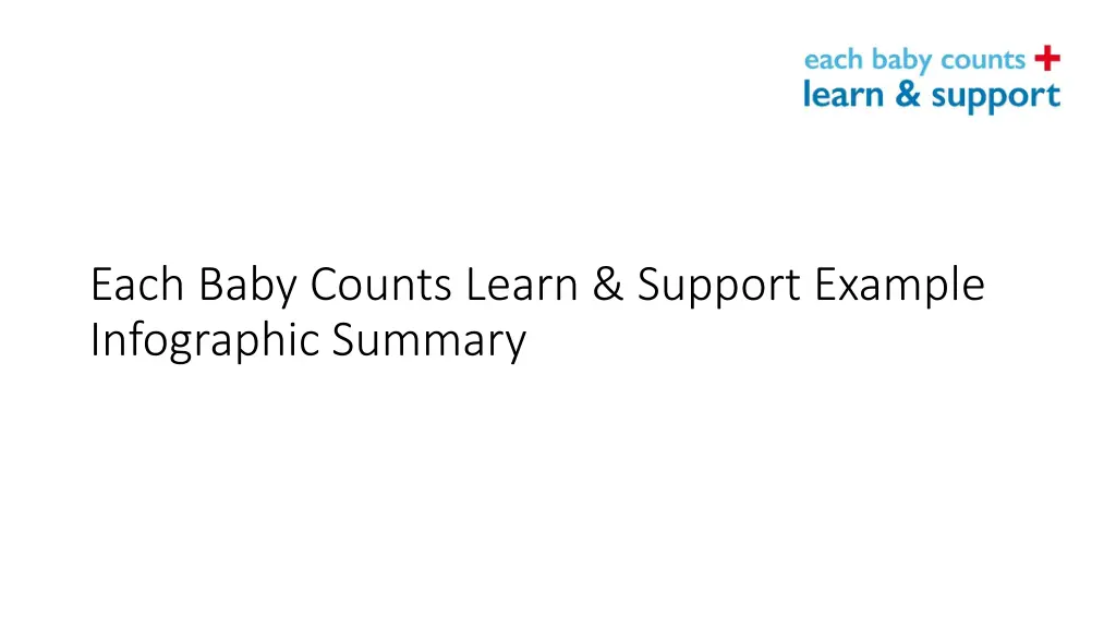 each baby counts learn support example 1