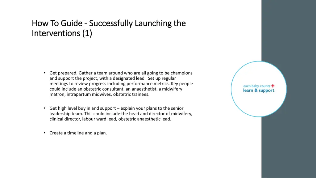 how to guide how to guide successfully launching