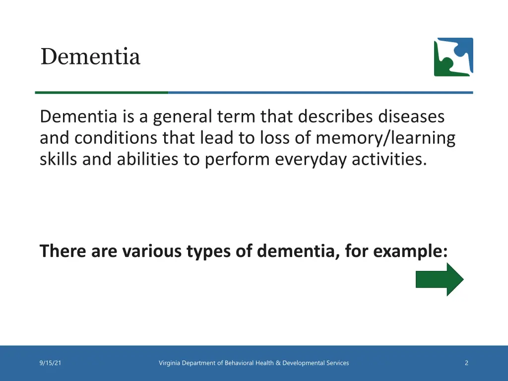 dementia