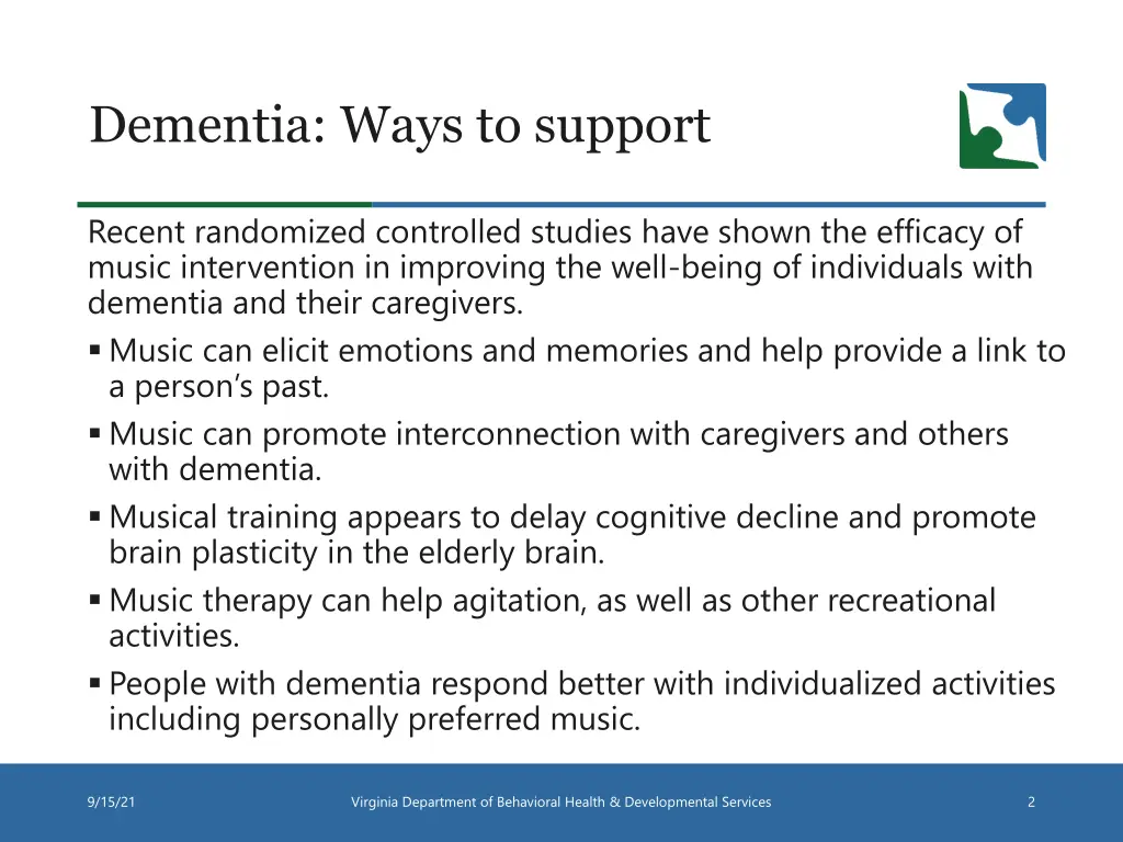 dementia ways to support 2