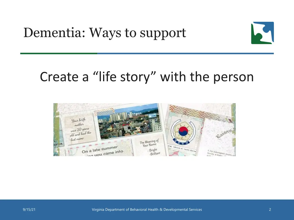 dementia ways to support 3