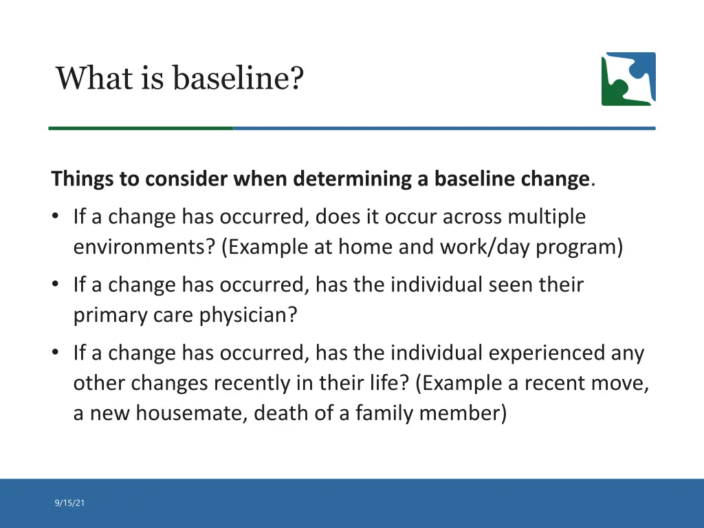 what is baseline 3