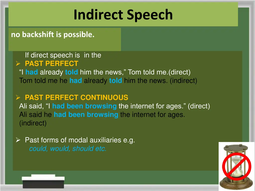 indirect speech 1