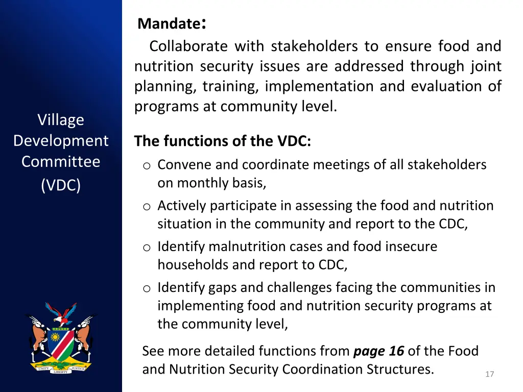 mandate collaborate with stakeholders to ensure