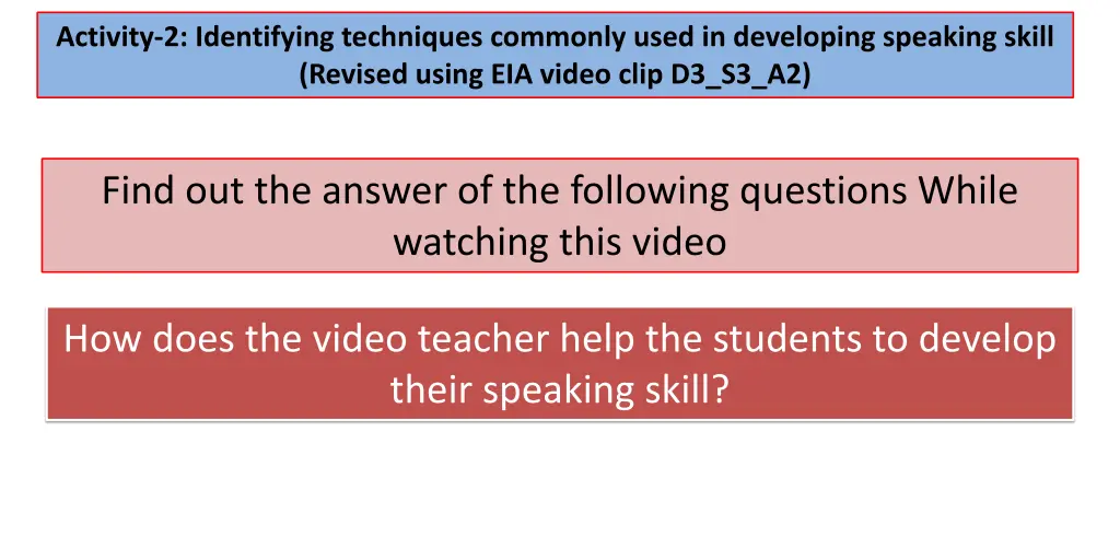 activity 2 identifying techniques commonly used