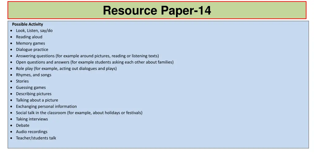 resource paper 14