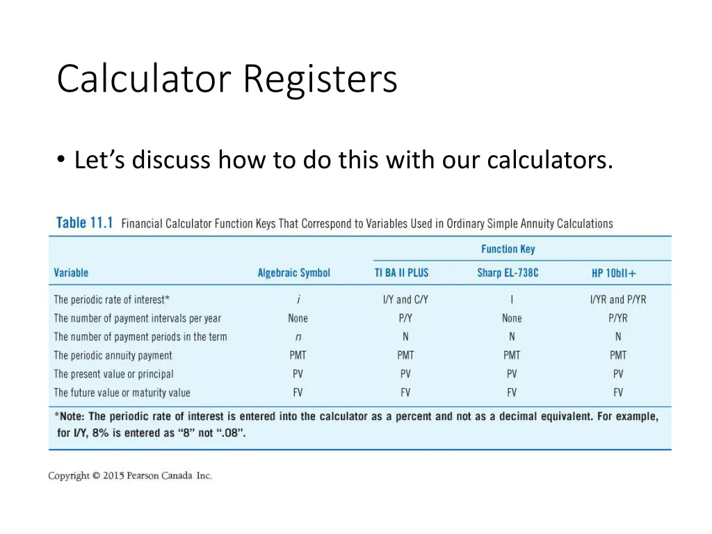 calculator registers