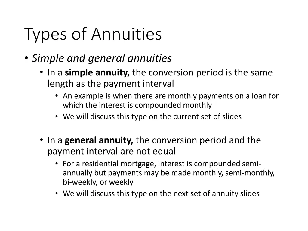 types of annuities 1