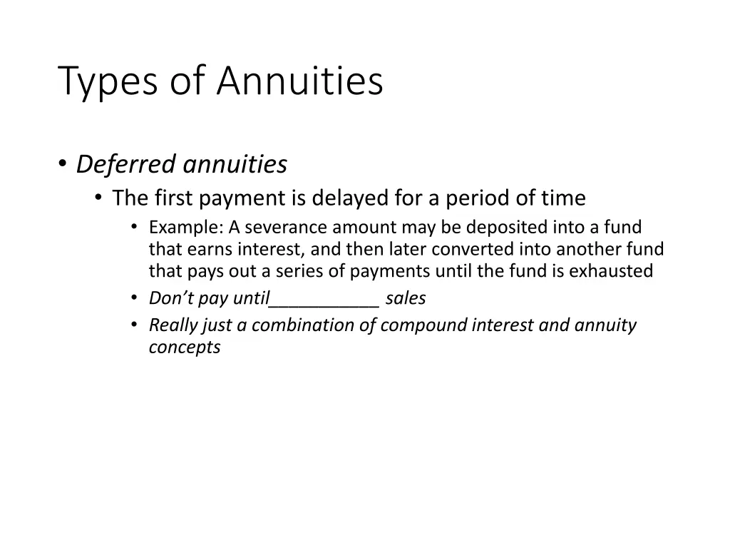 types of annuities 3