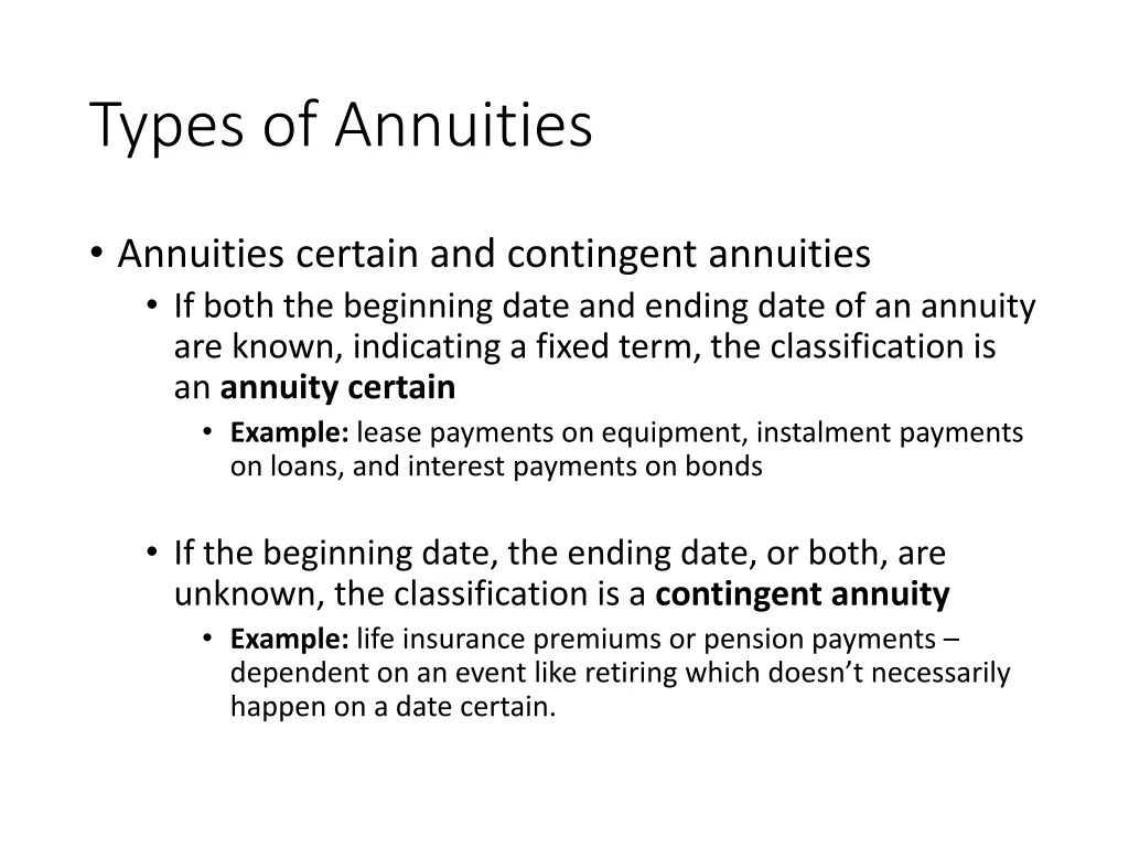 types of annuities 5