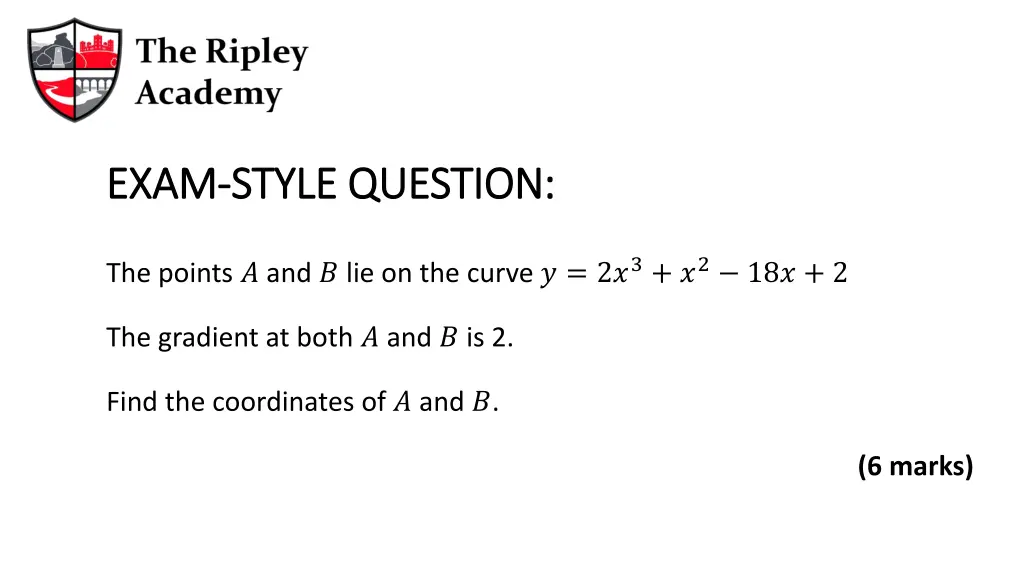 exam exam style question style question