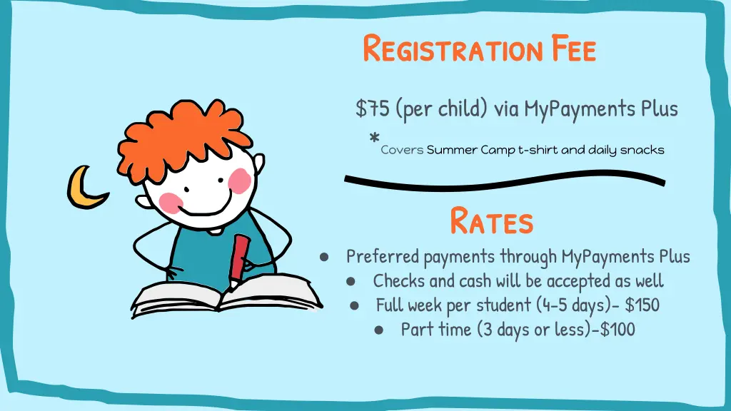 registration fee registration fee