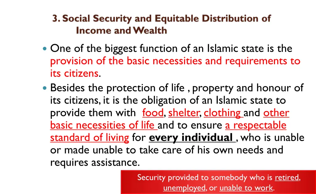 3 social security and equitable distribution