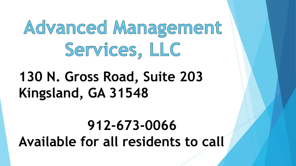 advanced management services llc