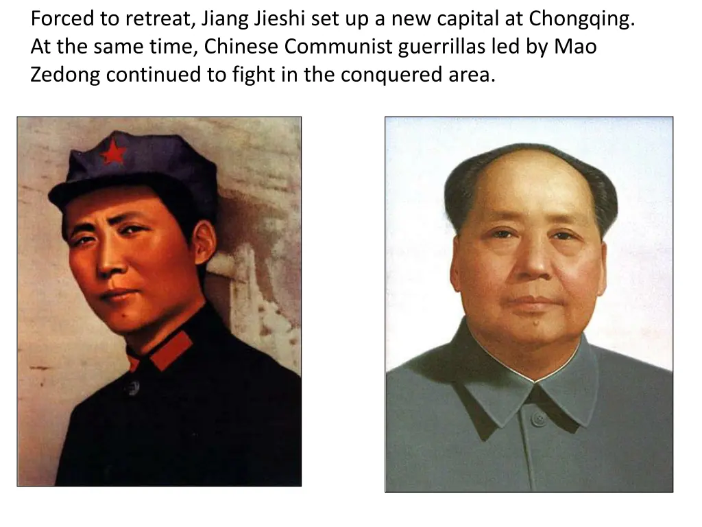 forced to retreat jiang jieshi