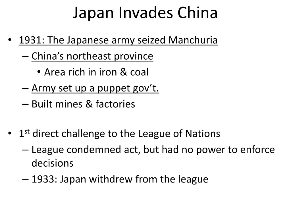 japan invades china