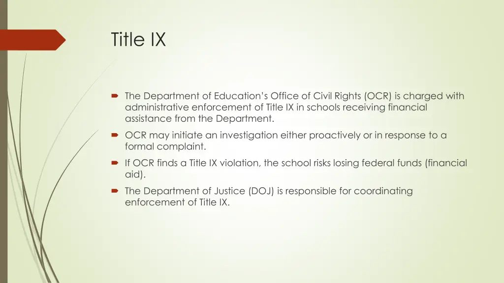 title ix