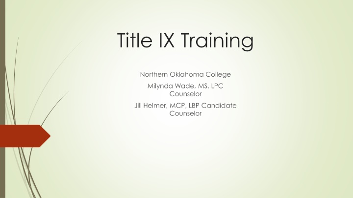 title ix training