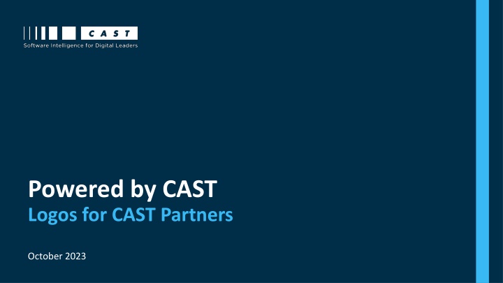 powered by cast logos for cast partners