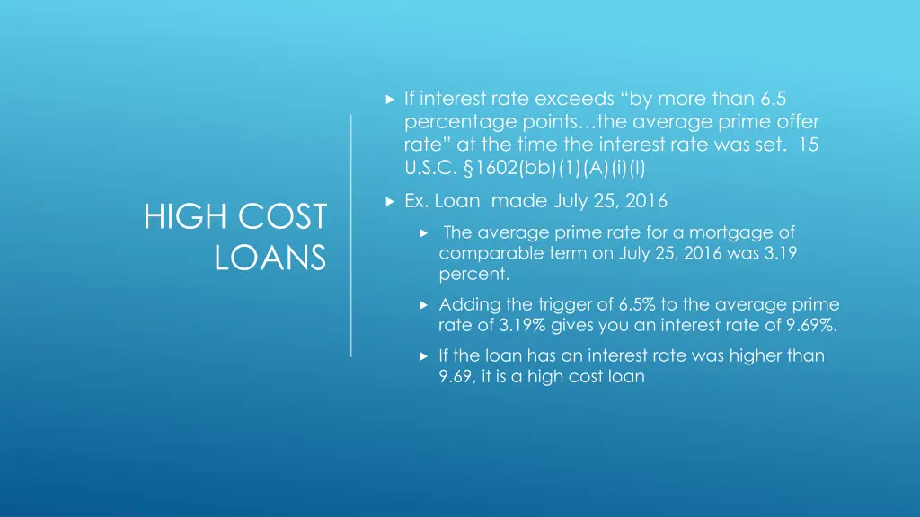 if interest rate exceeds by more than