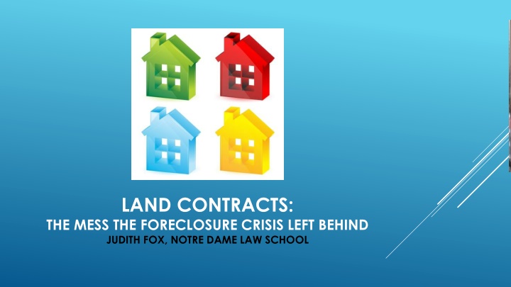 land contracts the mess the foreclosure crisis