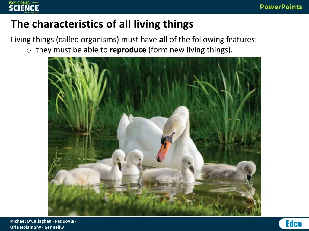 the characteristics of all living things 5