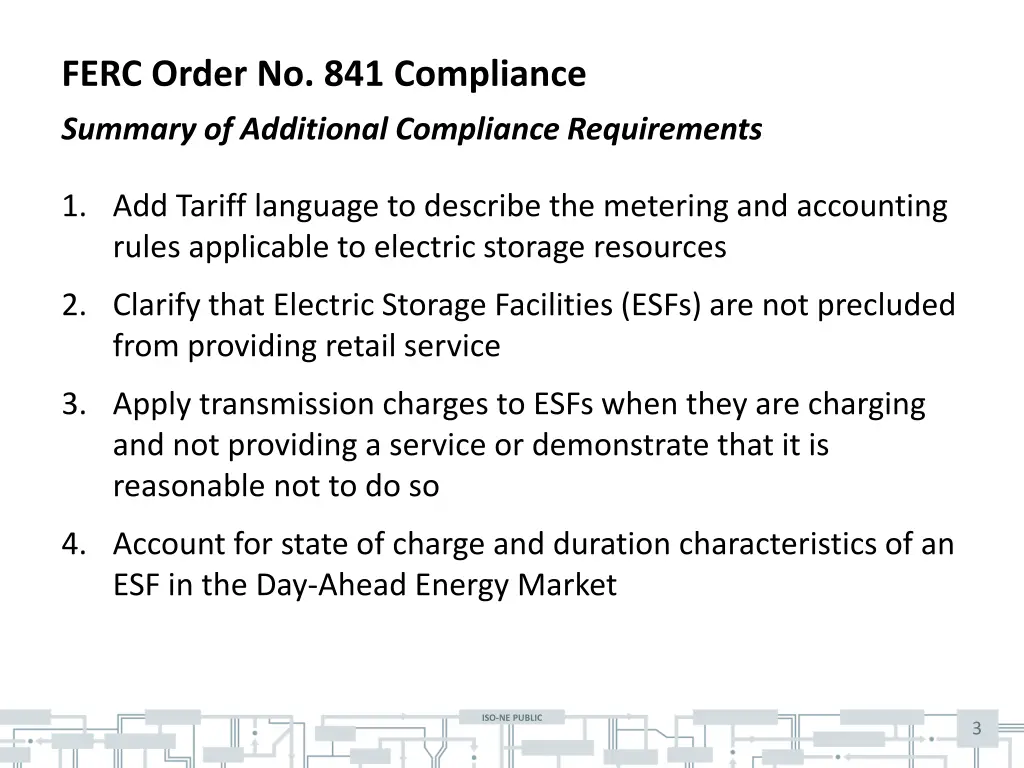 ferc order no 841 compliance