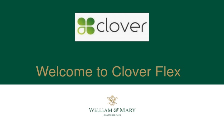 welcome to clover flex