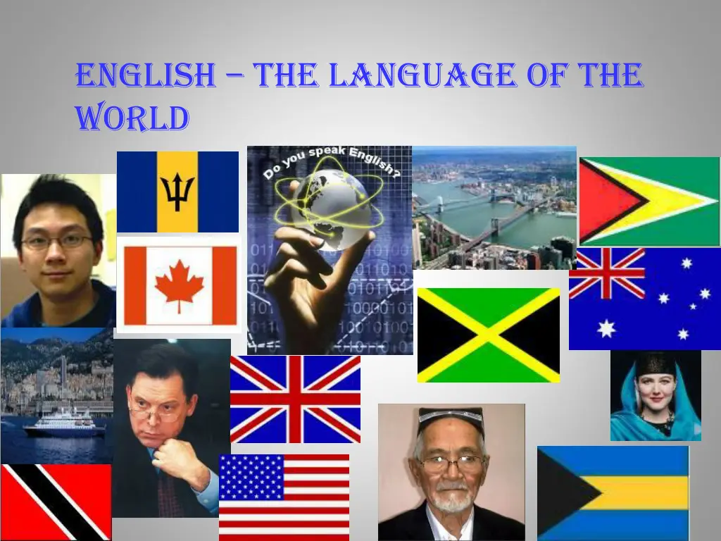 english the language of the world