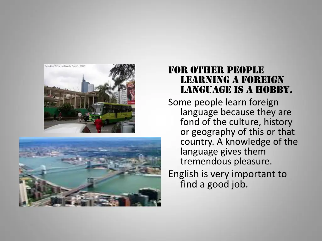 for other people learning a foreign language