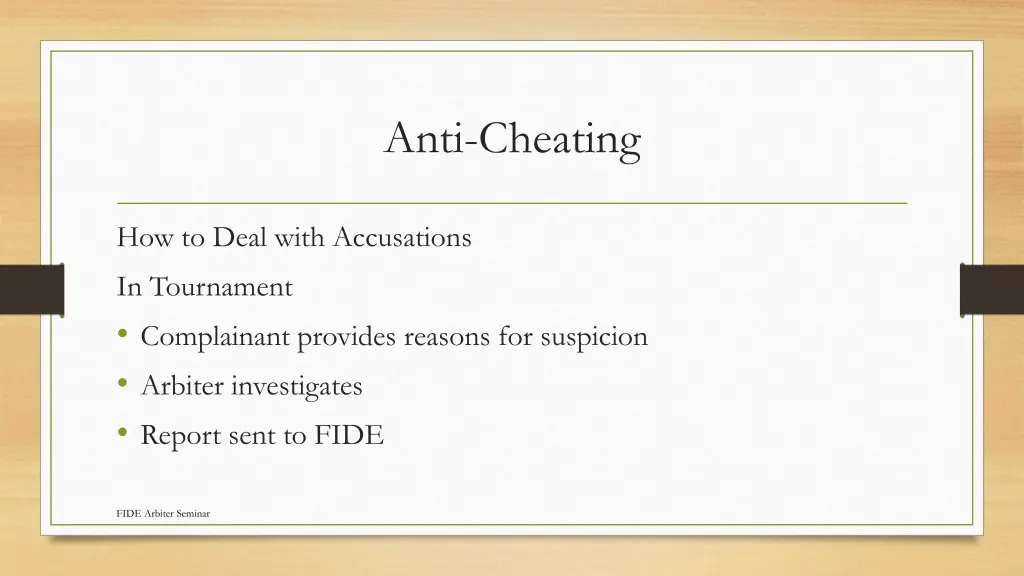 anti cheating 12