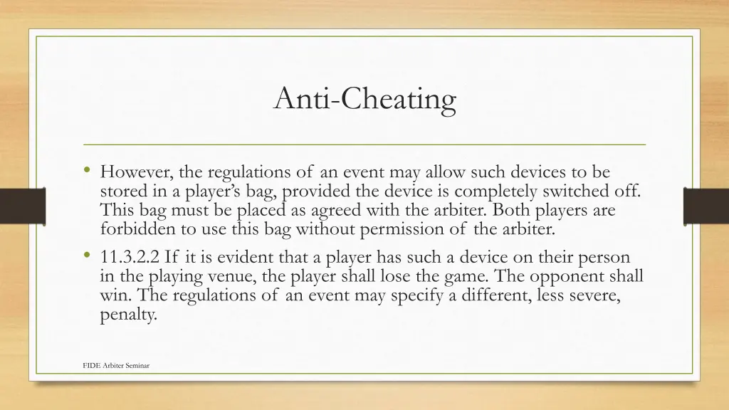 anti cheating 4