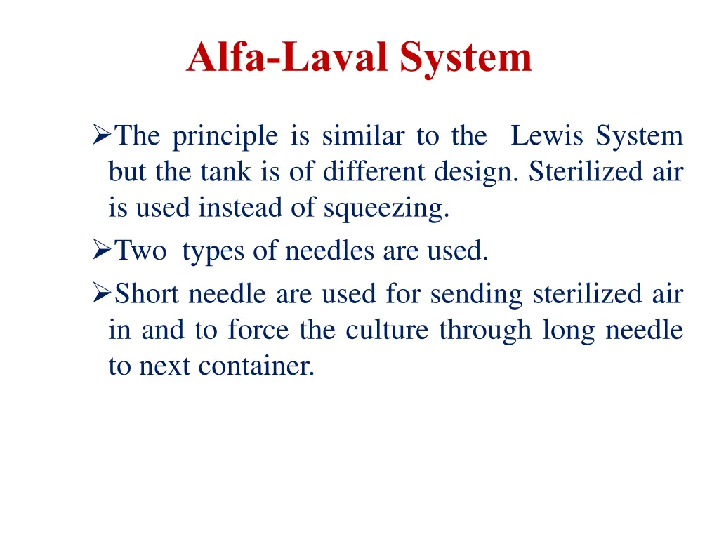 alfa laval system