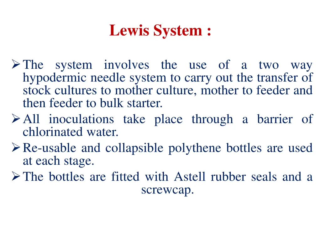 lewis system