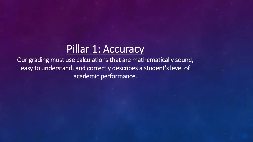 pillar 1 accuracy pillar 1 accuracy