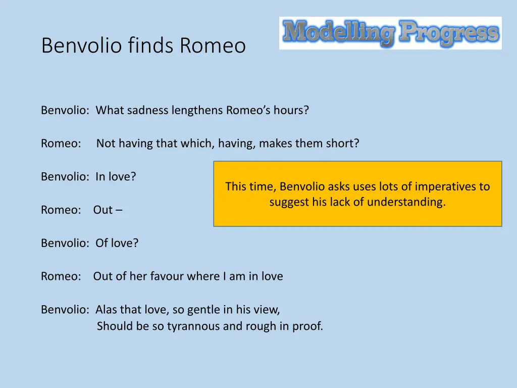 benvolio finds romeo