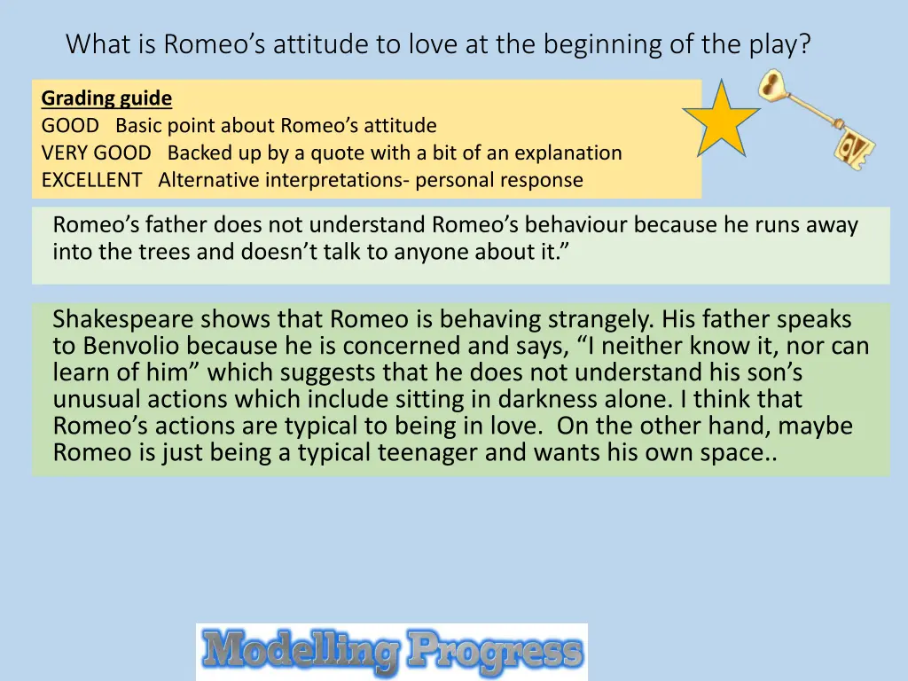 what is romeo s attitude to love at the beginning 2