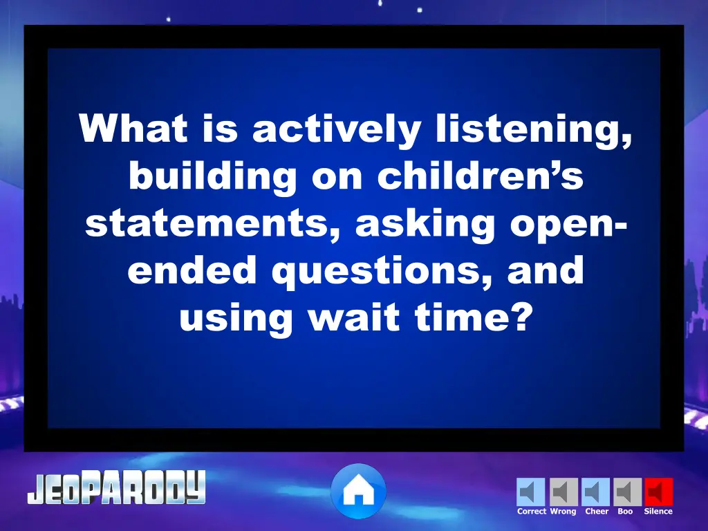 what is actively listening building on children