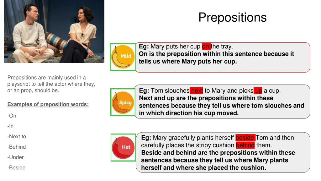 prepositions