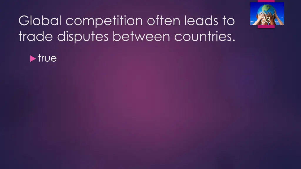 global competition often leads to trade disputes