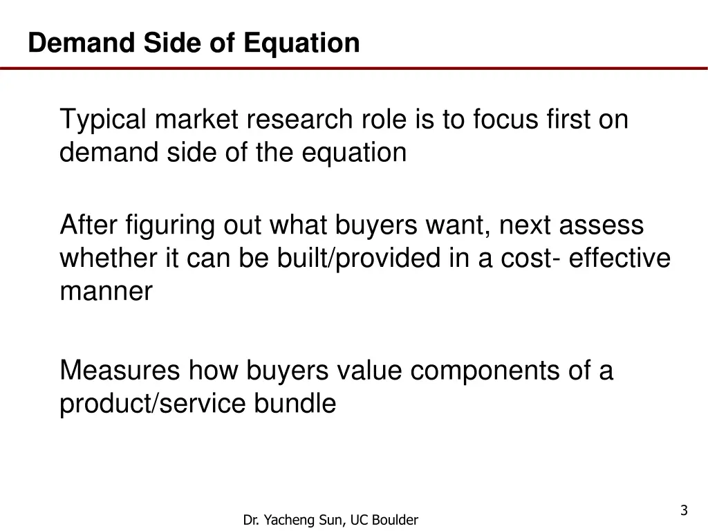 demand side of equation