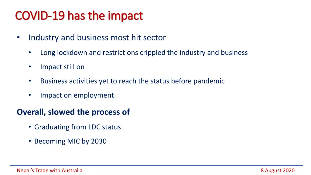 covid covid 19 has the impact 19 has the impact 1