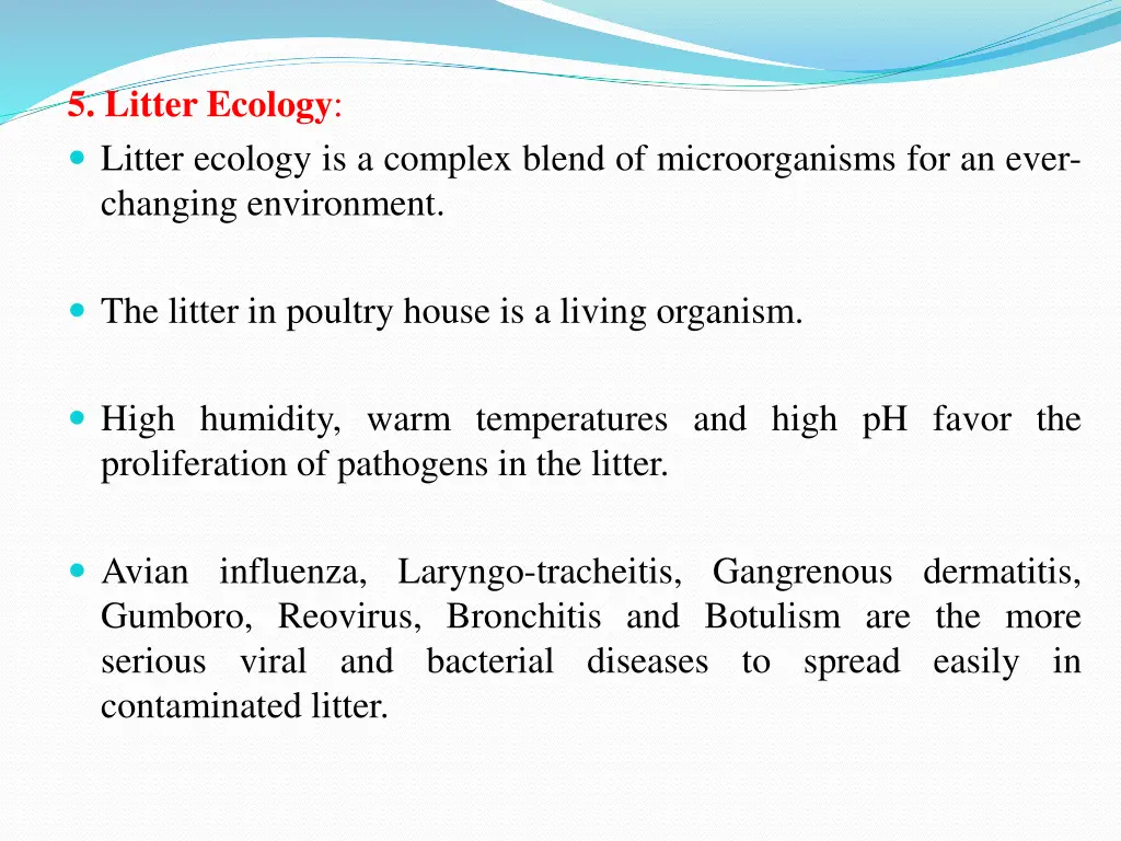 5 litter ecology litter ecology is a complex