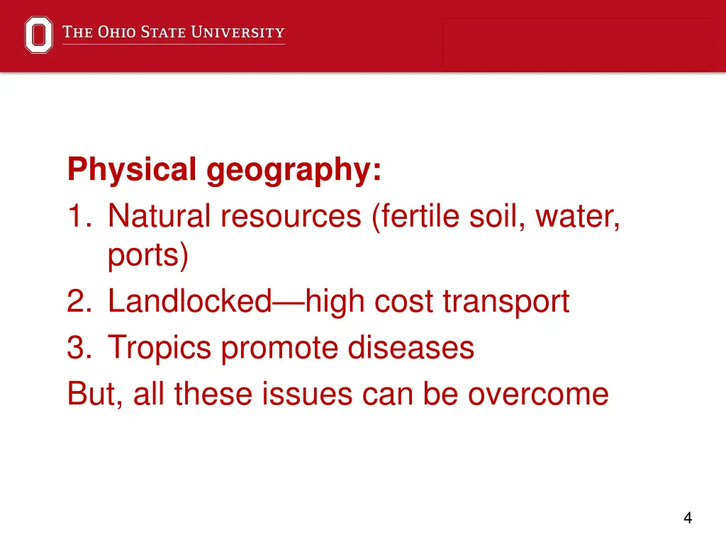 physical geography 1 natural resources fertile