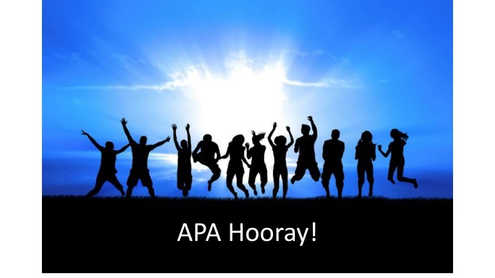 apa hooray