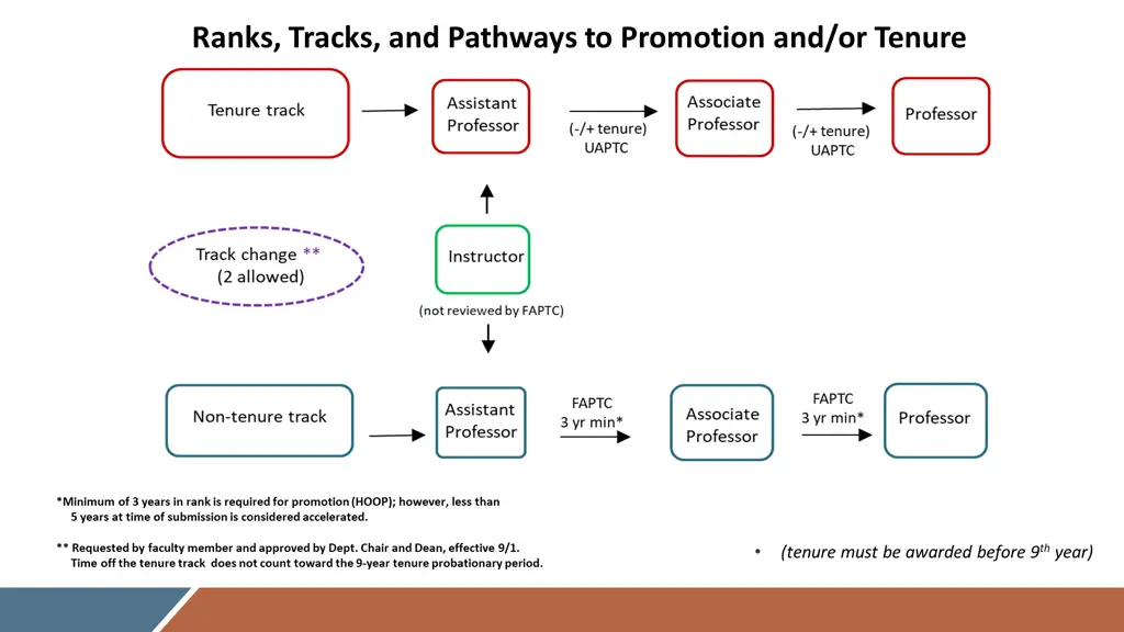 ranks tracks and pathways to promotion