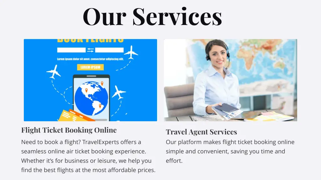 our services