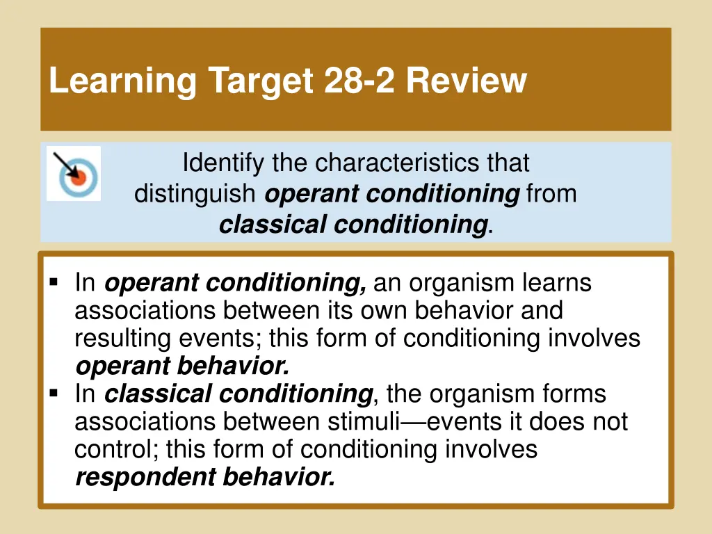 learning target 28 2 review