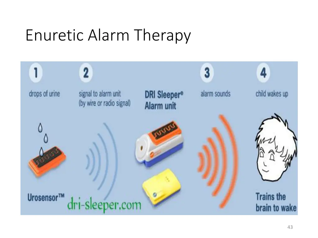 enuretic alarm therapy